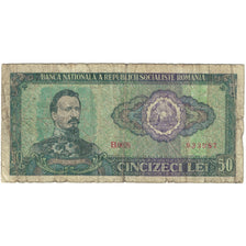 Billet, Roumanie, 50 Lei, 1966, KM:96a, B