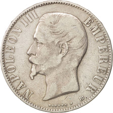 Coin, France, Napoleon III, Napoléon III, 5 Francs, 1856, Strasbourg
