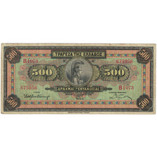 Banknote, Greece, 500 Drachmai, 1932, 1932-10-01, KM:102a, VF(20-25)