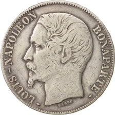 France, Napoléon III, 5 Francs, 1852, Paris, VF(30-35), Silver, KM:773.1