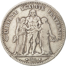 Monnaie, France, Hercule, 5 Francs, 1873, Bordeaux, TB+, Argent, KM:820.2