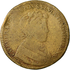 Frankrijk, Token, Dauphiné, Louis V le Grand Dauphin, History, 1662, ZG, Koper