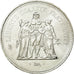 Coin, France, Hercule, 50 Francs, 1977, Paris, MS(60-62), Silver, KM:941.1