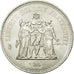 Coin, France, Hercule, 50 Francs, 1976, Paris, MS(60-62), Silver, KM:941.1
