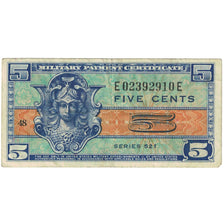 Banknote, United States, 5 Cents, KM:M29, VF(20-25)