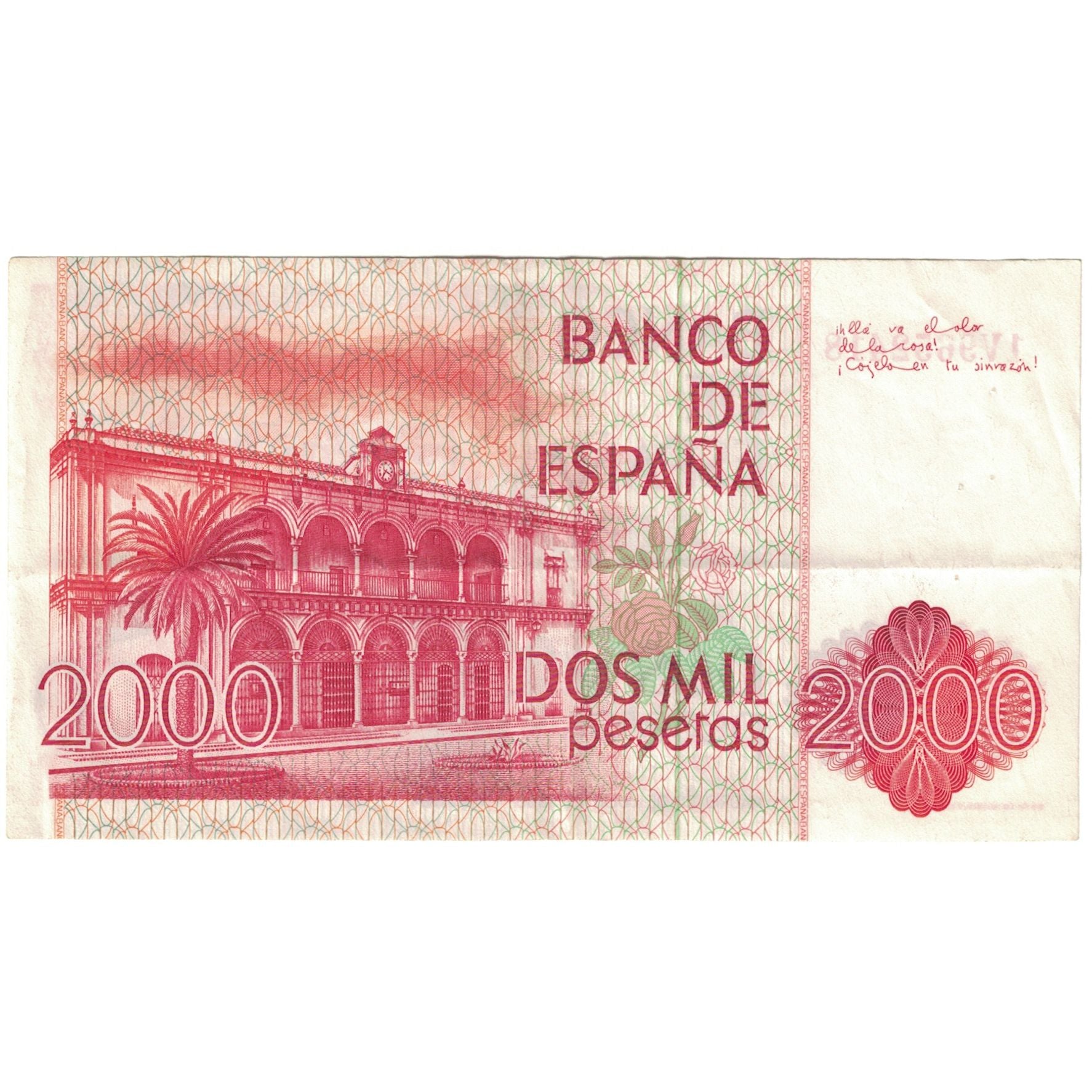 Banknote, Spain, 2000 Pesetas, 1980, 1980-07-22, KM:159, EF(40-45)