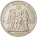 France, Hercule, 5 Francs, 1875, Paris, EF(40-45), Silver, KM:820.1