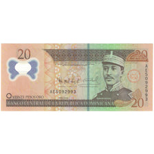 Banknote, Dominican Republic, 20 Pesos, 2009, KM:182a, UNC(65-70)