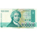 Billete, 100,000 Dinara, 1993, Croacia, KM:27A, UNC
