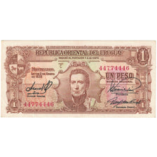 Banknote, Uruguay, 1 Peso, 1939, 1939-01-02, KM:35c, AU(50-53)