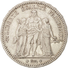 France, Hercule, 5 Francs, 1873, Paris, EF(40-45), Silver, KM:820.1