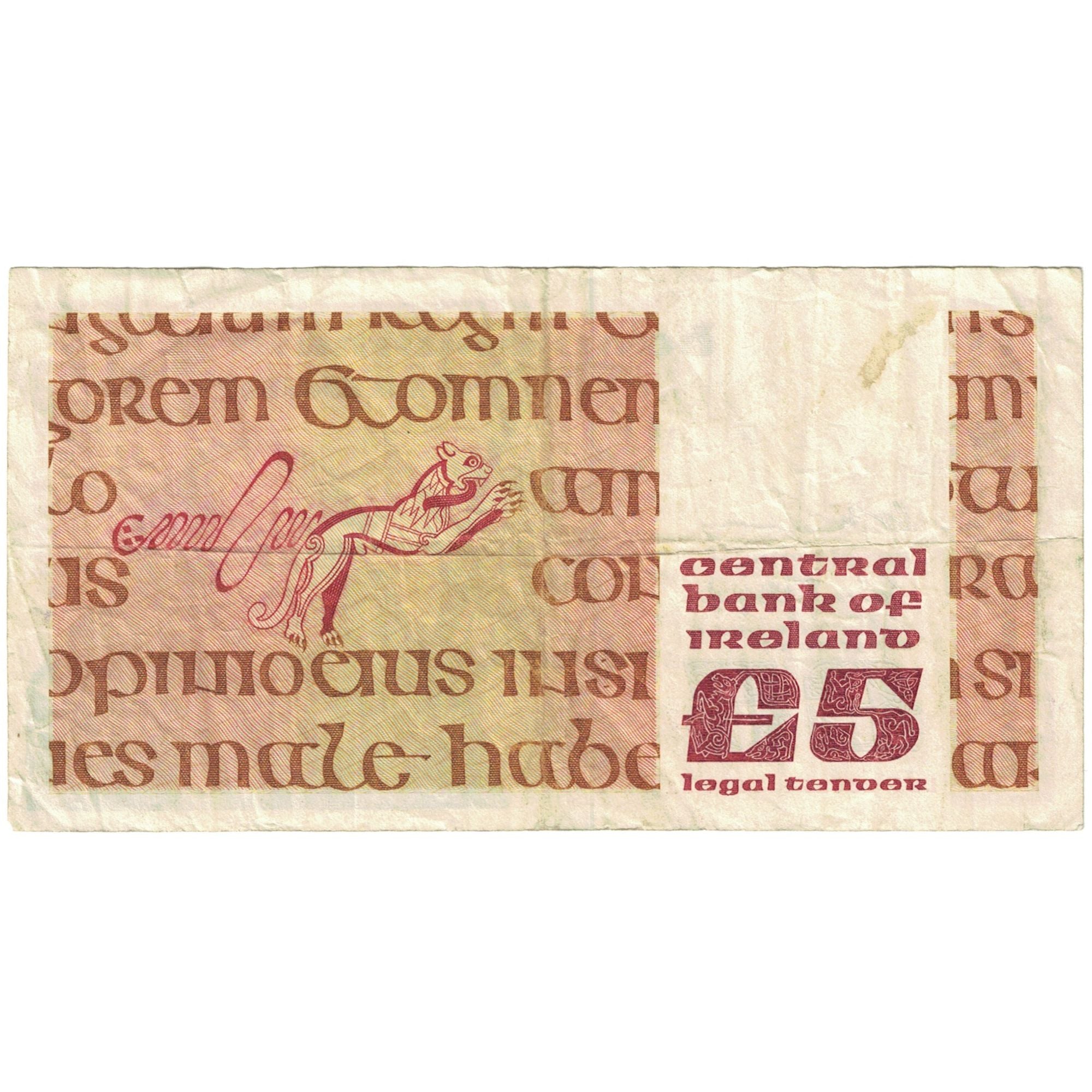 Billet, République d'Irlande, 5 Pounds, 1979, 1979-05-10, KM:71c, TB
