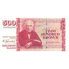 Biljet, IJsland, 500 Kronur, 2004, KM:58a, NIEUW