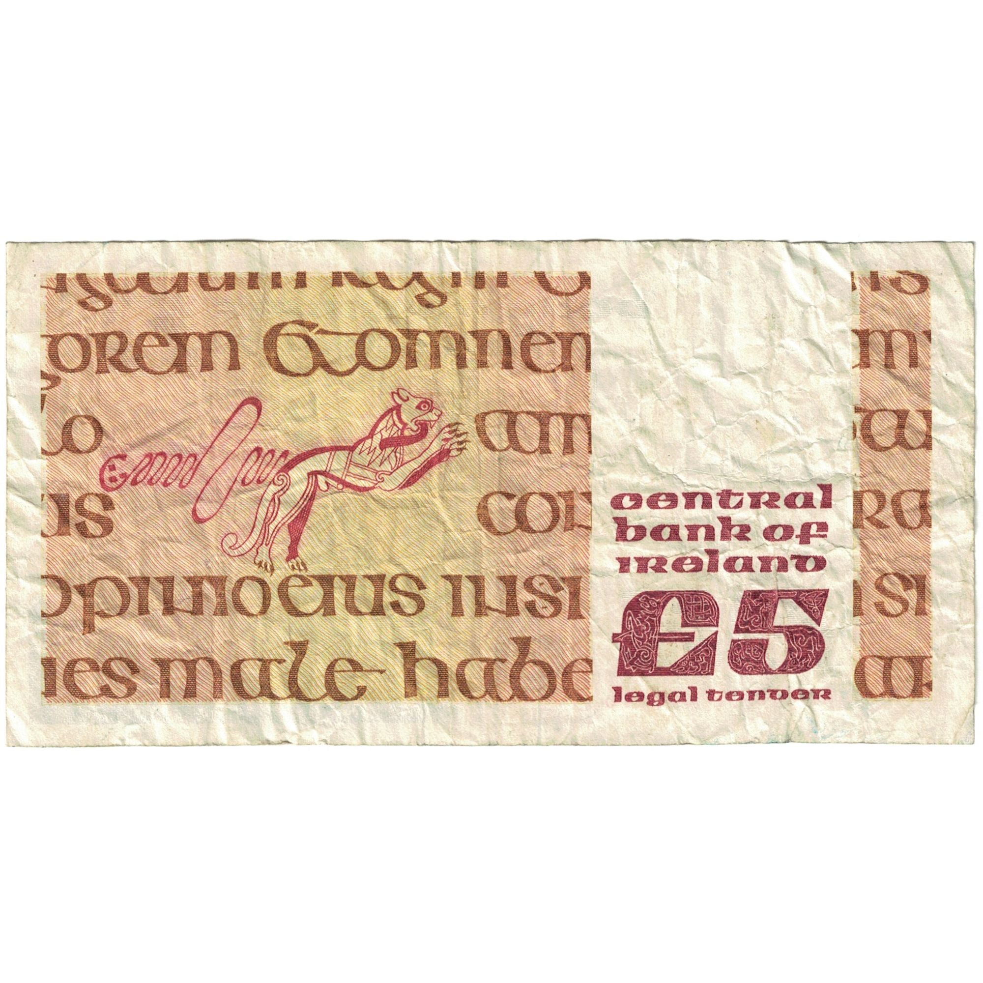 Billete, 5 Pounds, 1979, Irlanda - República, 1979-05-10, KM:71c, BC