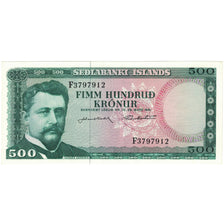 Banknote, Iceland, 500 Kronur, 1961, 1961-03-29, KM:45a, UNC(65-70)