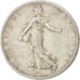Frankreich, Semeuse, Franc, 1917, Paris, VZ, Silber, KM:844.1, Gadoury:467