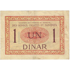 Banknote, Yugoslavia, 1 Dinar, 1919, KM:12, EF(40-45)