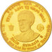 Ethiopia, Haile Selassie, 10 Dollars, 1966, MS(63), Gold, KM:38