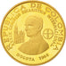 Colombia, 100 Pesos, Paul VI, 1968, MS(63), Gold, KM:231
