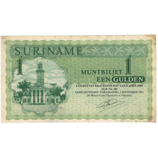 Nota, Suriname, 1 Gulden, 1982, 1982-09-01, KM:116f, VF(20-25)