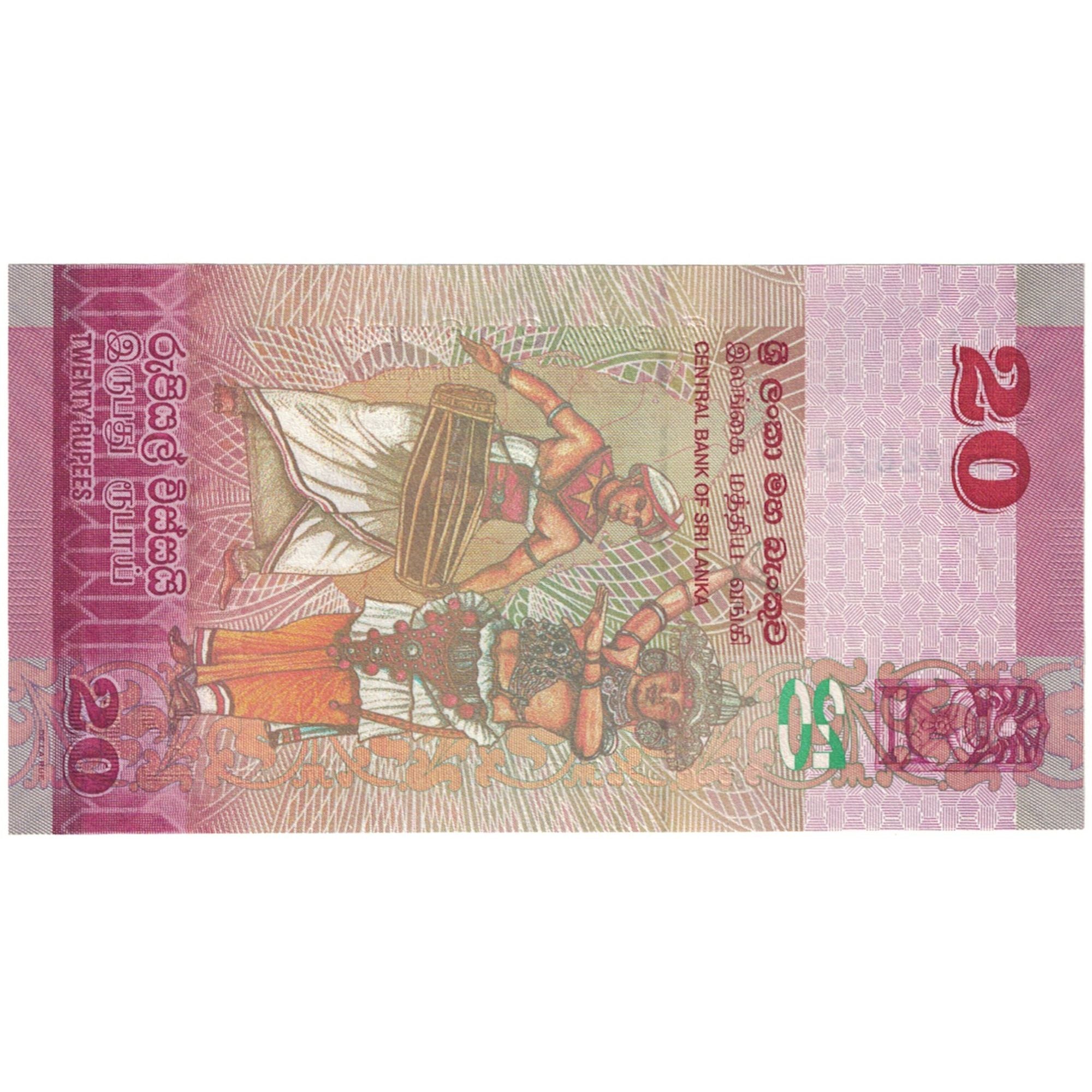 Billet, Sri Lanka, 20 Rupees, 2015, 2015-02-04, KM:123a, NEUF