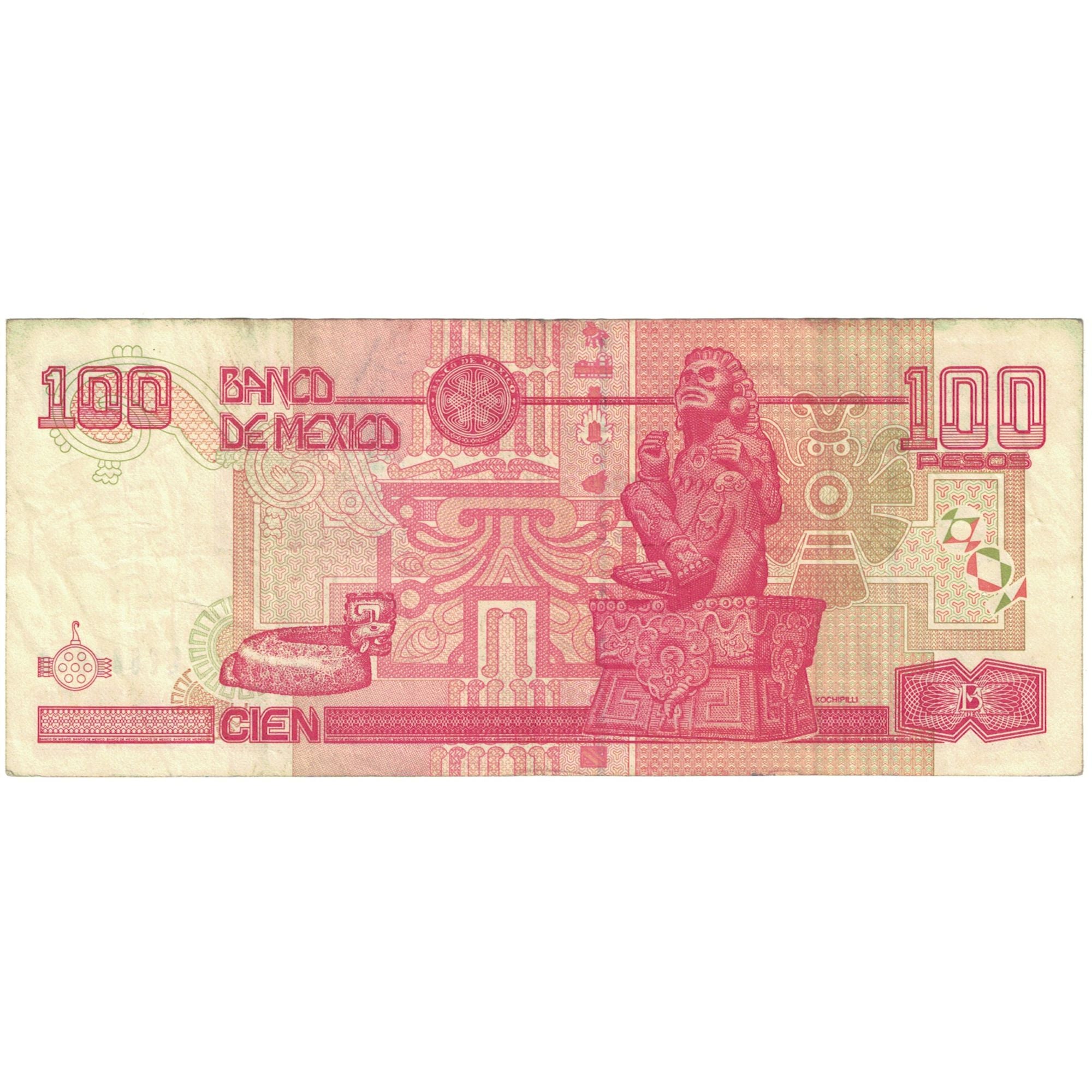 Billete, 100 Pesos, 2004, México, 2004-06-03, KM:118i, BC