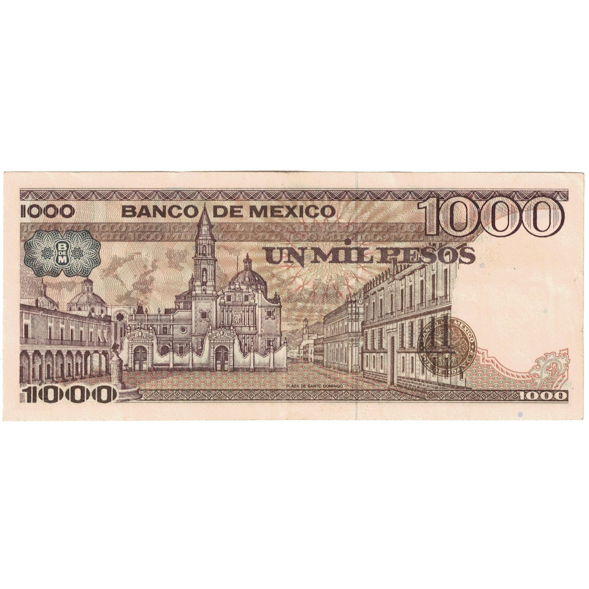 Billet, Mexique, 1000 Pesos, 1984, 1984-08-07, KM:80b, SUP