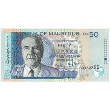 Banknote, Mauritius, 50 Rupees, 2003, KM:50c, UNC(65-70)