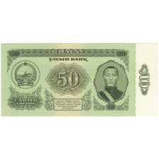 Banknot, Mongolia, 50 Tugrik, 1966, Undated, KM:40a, UNC(65-70)