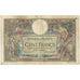 Francia, 100 Francs, Luc Olivier Merson, 1909, C.1146 237, BC, KM:71a