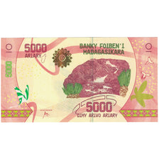 Billet, Madagascar, 5000 Ariary, 2017, NEUF