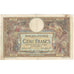 Francia, 100 Francs, Luc Olivier Merson, 1917, V.4341, BC, Fayette:23.09, KM:71a
