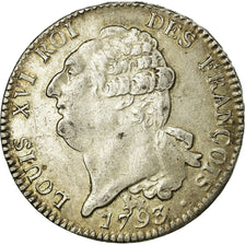 Monnaie, France, Écu de 6 livres françois, ECU, 6 Livres, 1793, Paris, TTB