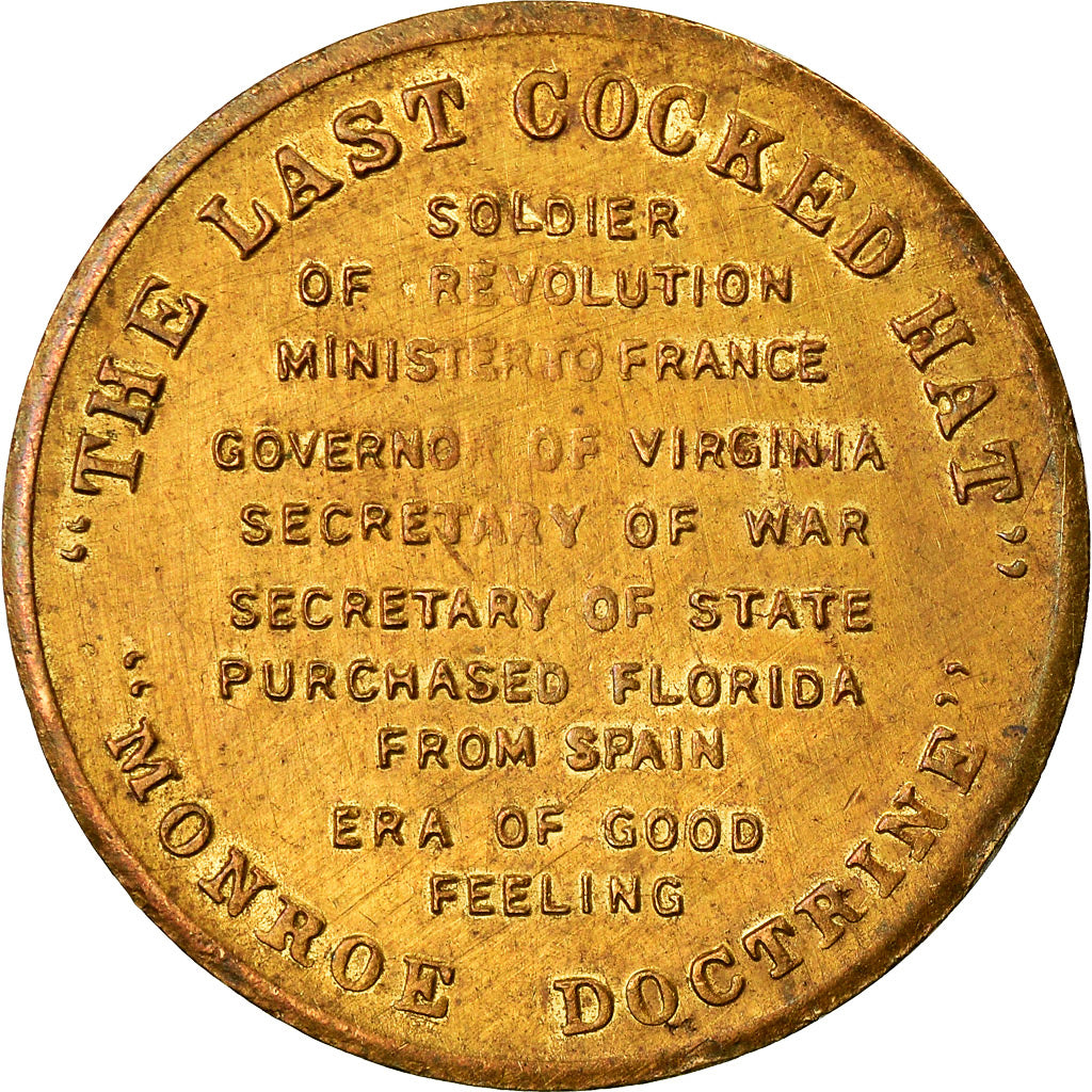 United States of America, Token, James Monroe, 5th President, U.S.A, Politics