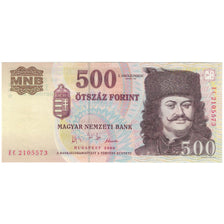 Banknote, Hungary, 500 Forint, 2006, KM:194, UNC(65-70)