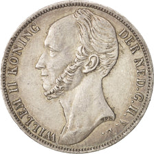 Moneta, Paesi Bassi, William II, Gulden, 1848, Utrecht, BB+, Argento, KM:66