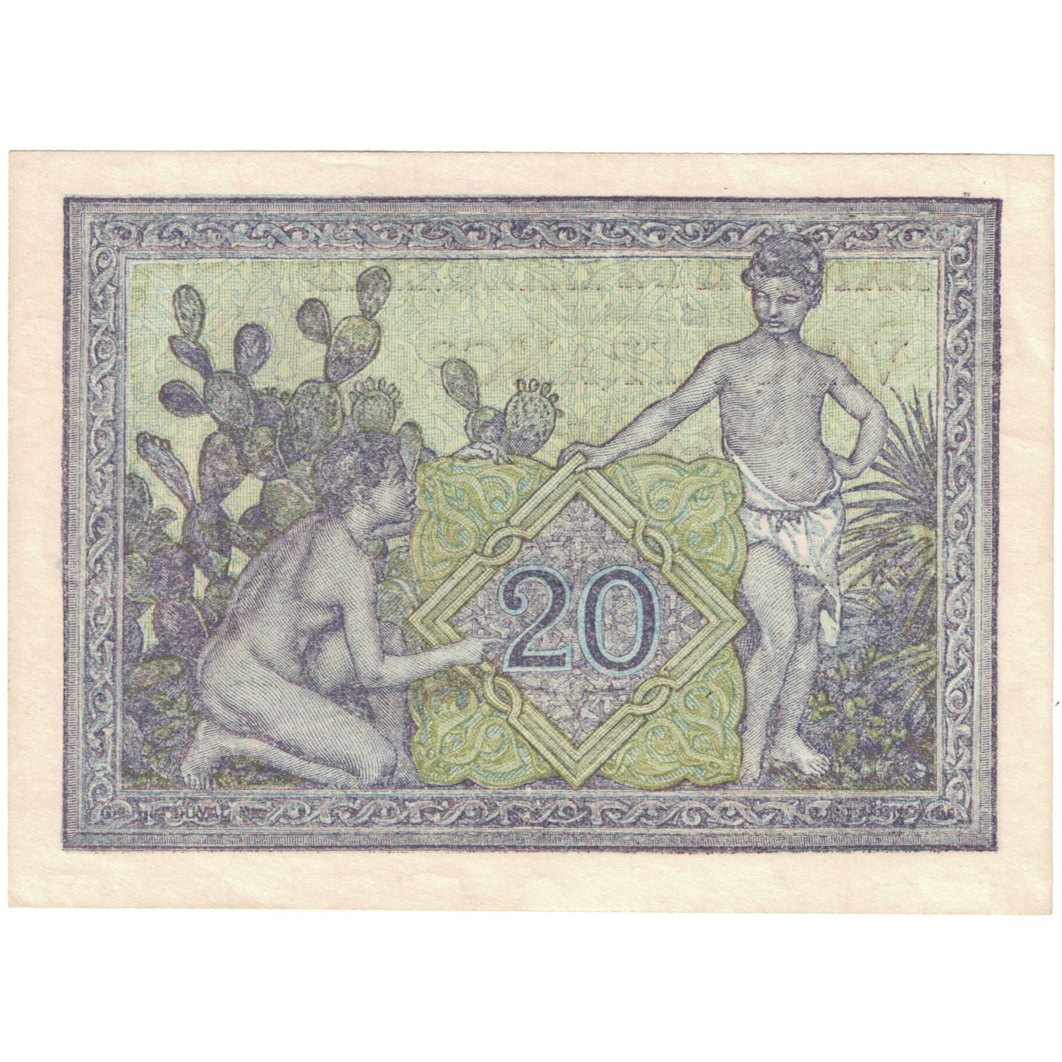 Banknote, Algeria, 20 Francs, 1944, 1944-03-28, KM:92a, UNC(60-62)