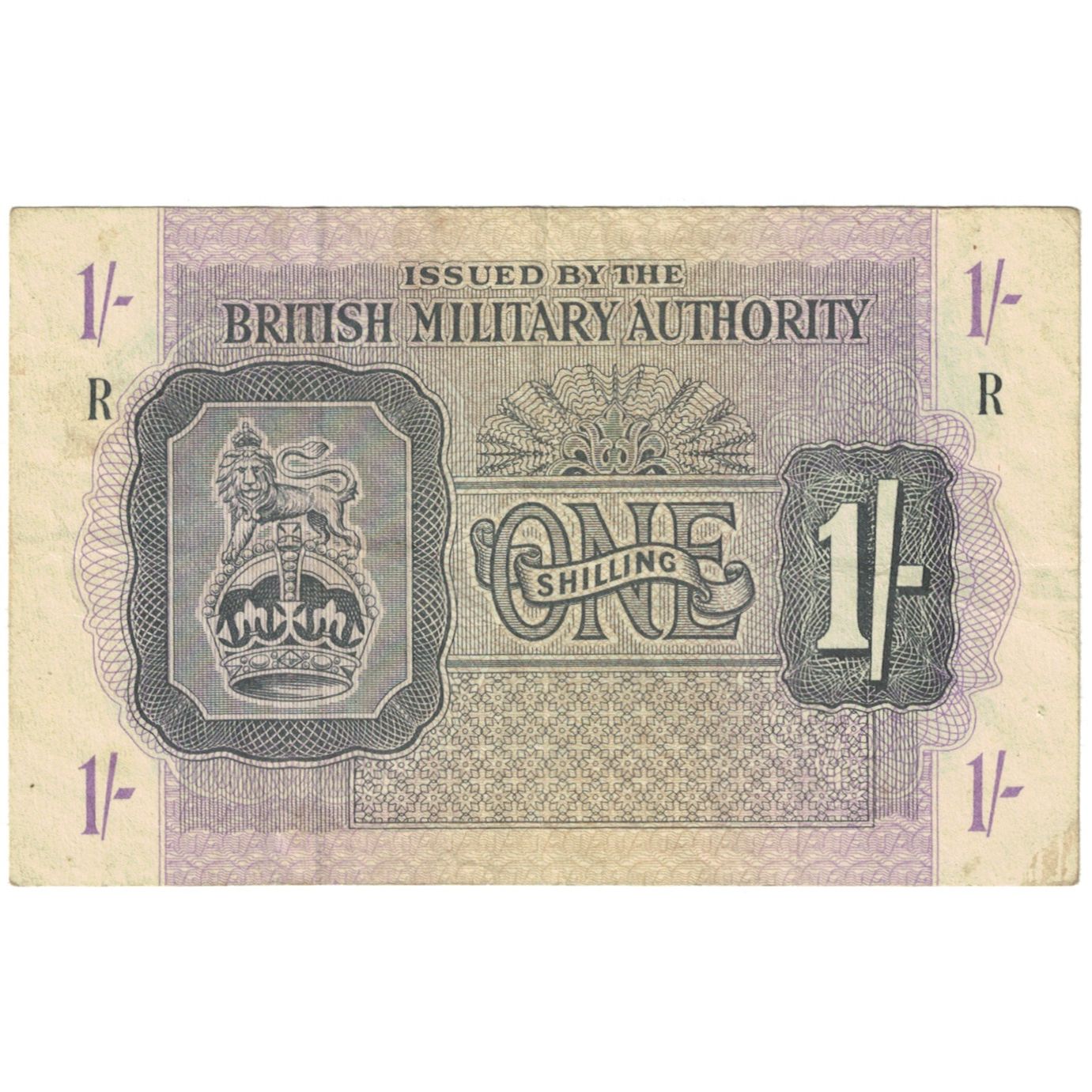 Banknote, Great Britain, 1 Shilling, 1943, KM:M2, VF(30-35)