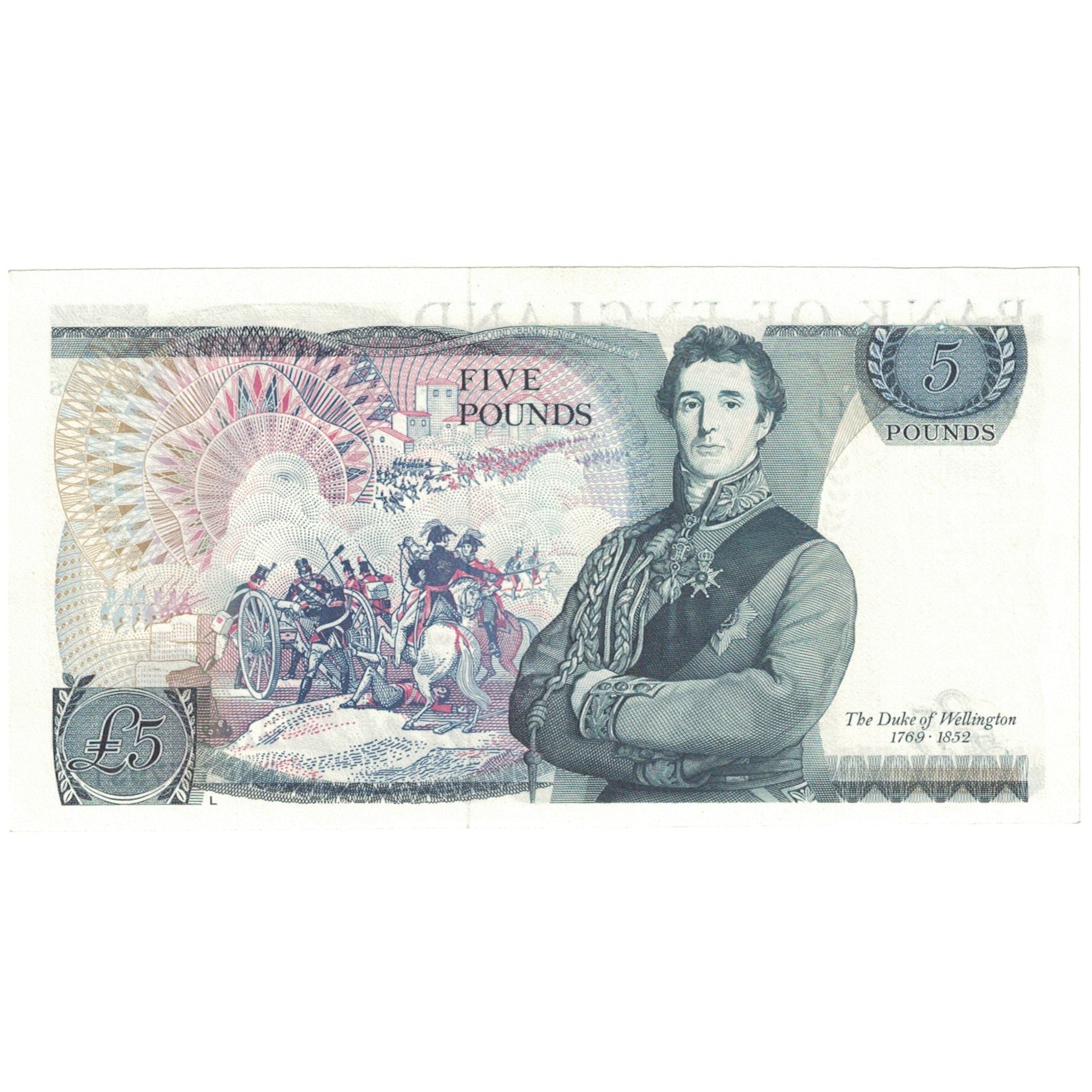 Banknote, Great Britain, 5 Pounds, 1973, KM:378b, UNC(63)