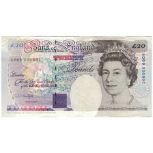 Banknote, Great Britain, 20 Pounds, 1993, KM:384b, EF(40-45)