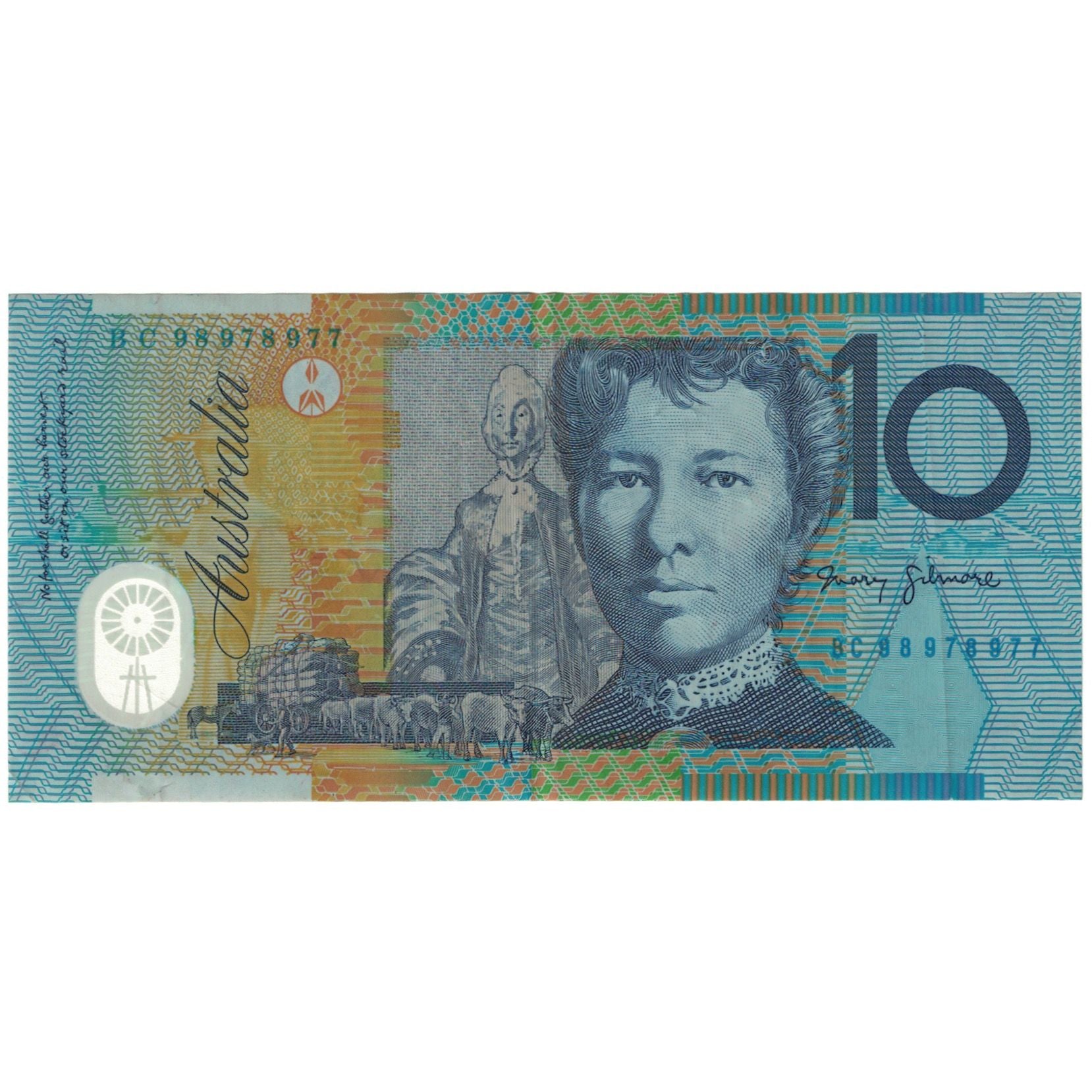 Billet, Australie, 10 Dollars, KM:52a, SUP