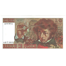 France, 10 Francs, Berlioz, 1977, 407383 T.298, UNC(63), Fayette:63.22, KM:150c