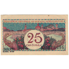 Francia, Nice, 25 Centimes, EBC, Pirot:91.18
