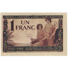 France, Nice, 1 Franc, 1920, UNC(65-70), Pirot:91-11