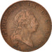 Bermuda, George III, Penny, 1793, VF(30-35), Copper, KM:5