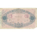 Francia, 500 Francs, Bleu et Rose, 1917, Q.458 525, RC, Fayette:30.23, KM:66g