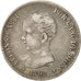 Spain, Alfonso XIII, 2 Pesetas, 1892, Madrid, EF(40-45), Silver, KM:692