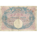 France, 50 Francs, 1914, Bleu et Rose, VG(8-10), Fayette:14.27, KM:64e