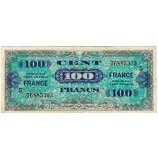 Francja, 100 Francs, 1944, 76885303, AU(50-53), Fayette:VF25.06, KM:123a