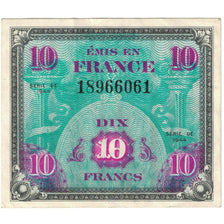 France, 10 Francs, 1944, 18966061, EF(40-45), Fayette:VF18.01, KM:116a